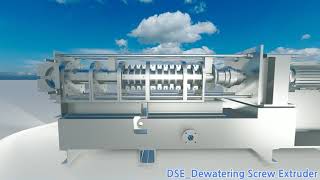 (주)에스텍 DEWATERING SCREW EXTRUDER 3D SIMULATION