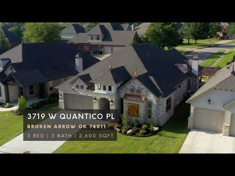 3719 W Quantico Pl, Broken Arrow, OK home video tour