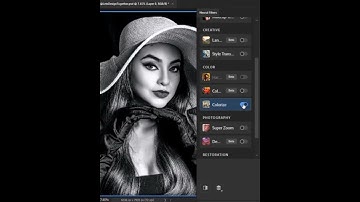 Colorize black and white photos - short photoshop tutorial