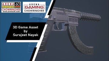 Game Asset Interface 2023 by Surajeet Nayak || Student Work || Arena Animation Chowringhee #ach