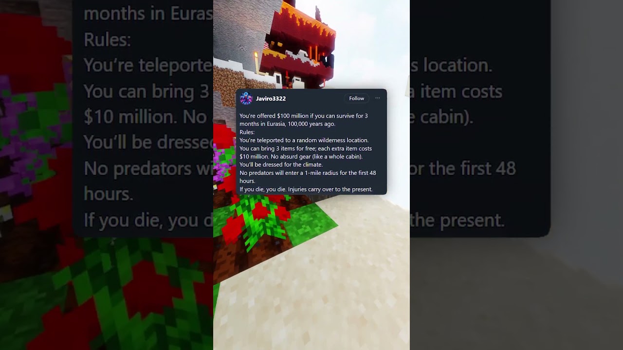 ⛺ 90 дней против доисторической природы