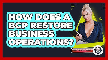 How Does A BCP Restore Business Operations? - Crisis Response Coach