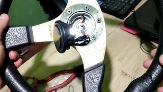 TRYING TO REPLACE MOMO STEERING WHEEL BUTTON HORN REPLICA ONLY on HONDA CIVIC EG HATCH D15B VLOG #5