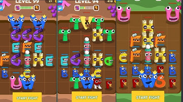 Alphabet Lore Fight Merge Master ⭐ Gameplay Walkthrough