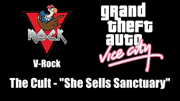 GTA: Vice City - V-Rock | The Cult - "She Sells Sanctuary"