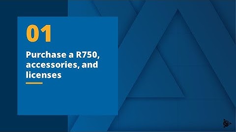 Trimble R750 Setup (Part 1)