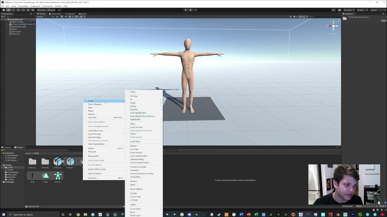 Importing Mixamo Characters and Animations into Unity - YouTube