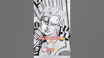 LETS DRAW ✍️ KIRA💀 THIS TIME #shorts #shortsviral #shortsfeed #jojobizzare