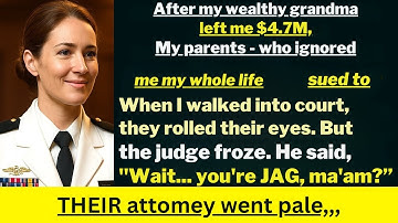 Mijn ouders probeerden mijn erfenis van $ 4,7 miljoen te stelen - toen zei de rechter: "Wacht eve...
