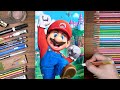 Drawing The Super Mario Bros - Mario | drawholic