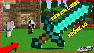 NẾU MỀU SỞ HỮU CÂY KIẾM KIM CƯƠNG KHỔNG LỒ*CÁCH CHẾ TẠO ĐỒ VẬT TRONG MINECRAFT BIẾN THÀNH KHỔNG LỒ