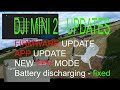 DJI MINI 2 firmware UPDATE - FLY app - FPV mode UPDATED demo