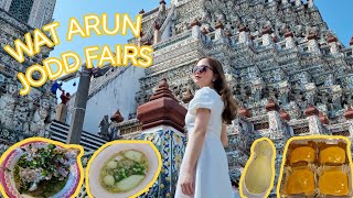 [4K] Thailand Travel #5 Explore Jodd Fairs Night Market | Wat Arun Bangkok | Rung Rueang Noodle