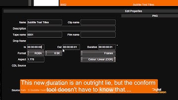Adding Subtiles to Phoenix and Nucoda