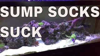 Sump socks : overflow fried my gear and almost caused a fire!