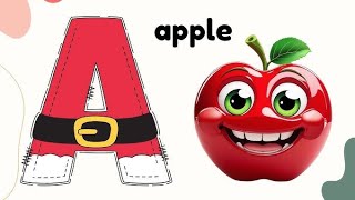 The alphabet letters A for apple scroll book |A to Z scrolling book #learntoscrollbook