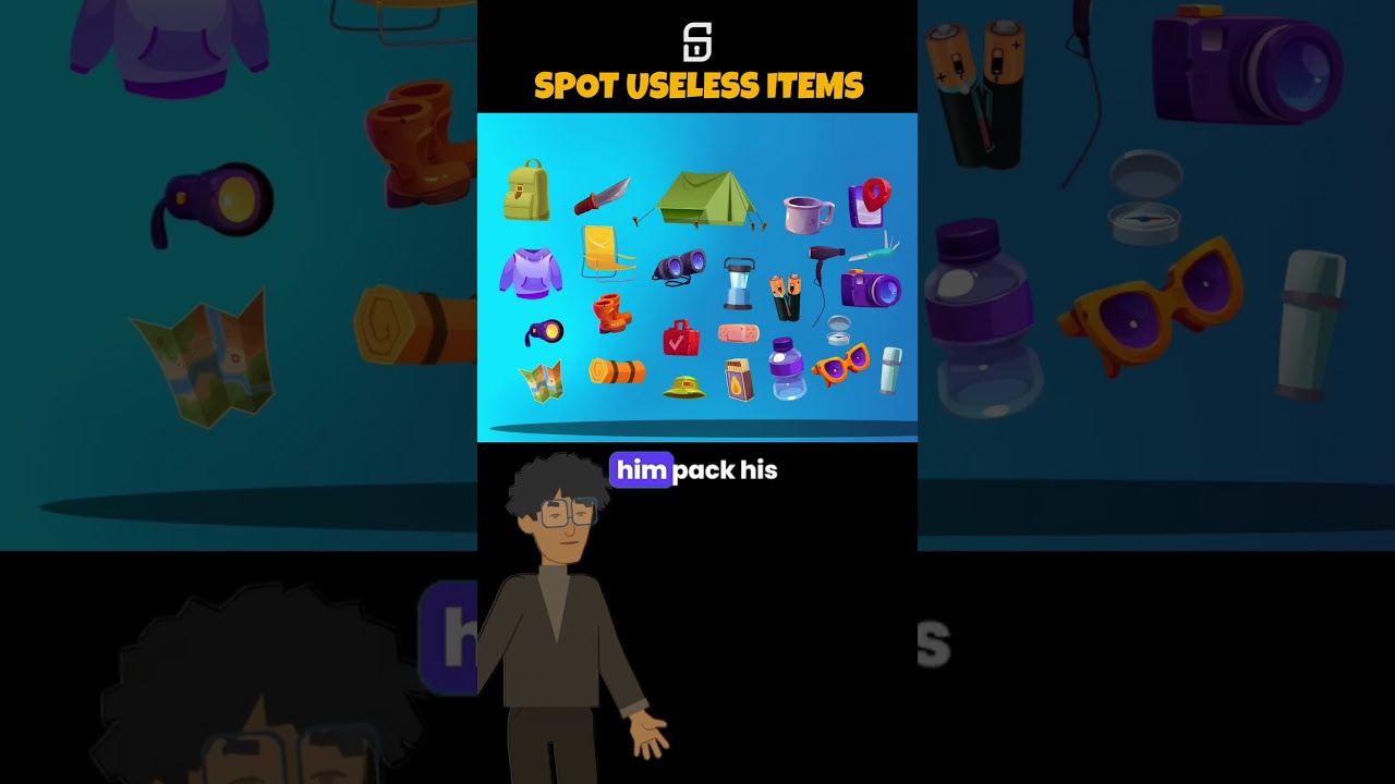 Spot Useless Items Puzzle 465 Shorts Riddle Riddles Sphinx Riddlechallenge
