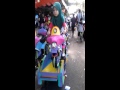 Imut. Naek odong odong. Sepeda. Ramai. Ditaman