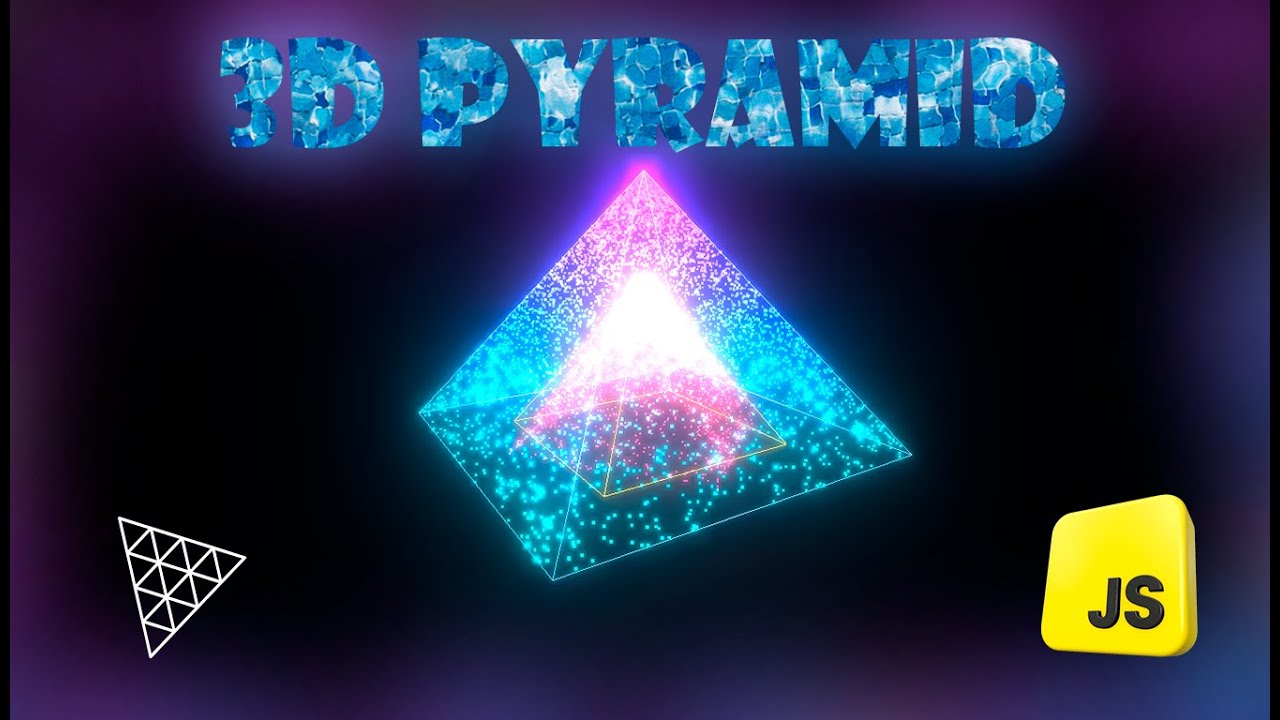 Pirámide 3D con luces y rotación | Three.js + JavaScript 💎 - YouTube