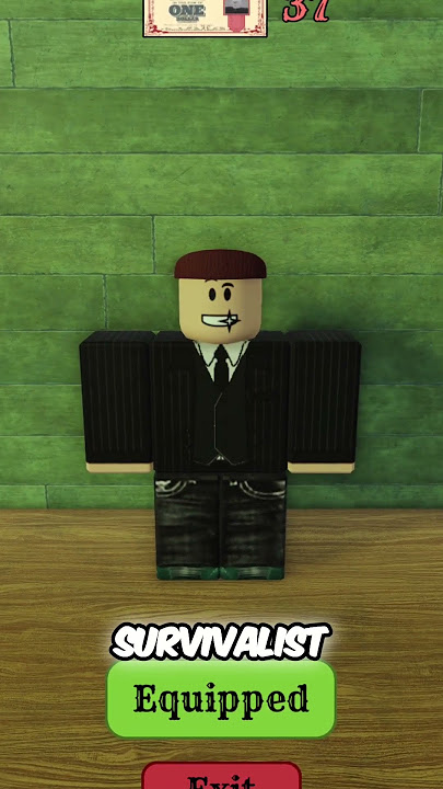 The Survivalist Class In OP In Dead Rails #roblox #deadrails