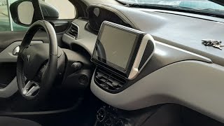 instalação de multimídia Android 10 polegadas Peugeot 208 ( faça você mesmo)