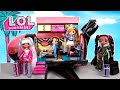 LOL Dolls Airplane Travel Routine With Barbie &amp; OMG Dolls