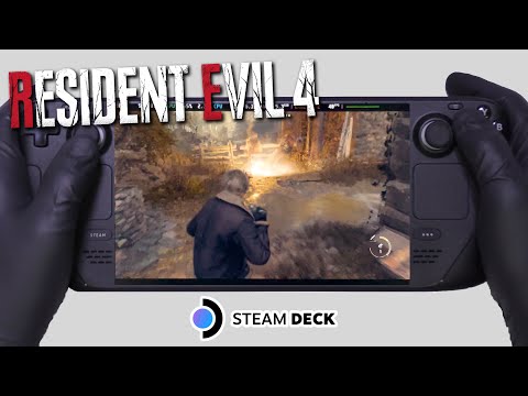 Resident Evil 4 Remake | Steam Deck Gameplay | Steam OS | 40FPS w/ FSR 2.0 + CryoUtilities