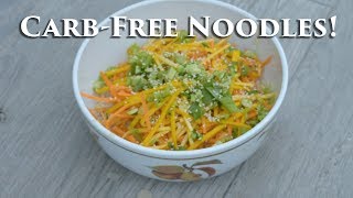 Carb Free Konjac Miracle Noodles!  Keto Shirataki Pasta!