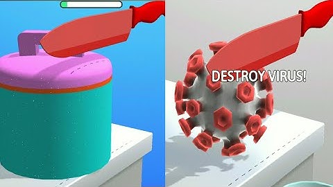 ASMR Slicing Gameplay All Levels Walkthrough Android iOS New Video