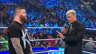Kevin Owens and Sami Zayn confronts Cody Rhodes - WWE SmackDown 3/17/2023