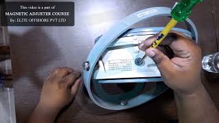 Ship's Magnetic Compass - Air Bubble removal process