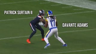 Davante Adams Vs Patrick Surtain II 🔥 Rams Vs Broncos 2026 highlights 