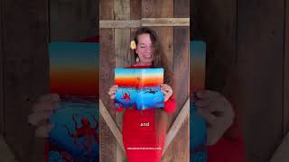 Custom painting Bibles and growing a print club #bible  #art #mailclub #jesuslovesyou