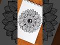 easy Mandala art 💗✨#shorts #trending #viral #youtubeshorts #shortvideo #trendingshorts #art