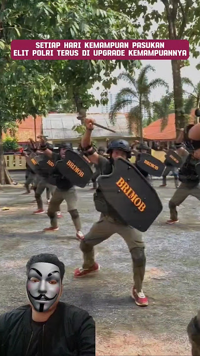 Brigade !!! Upgrade Kemampuan Pasukan Khusus Polri #polisi #brimob #viral