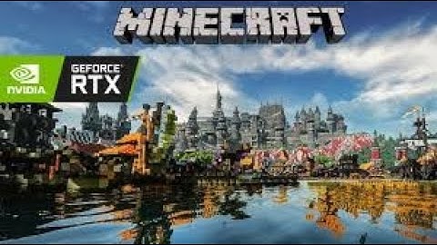 MİNECRAFT RTX SHADER MOD RAY TRACİNG