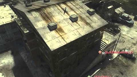 MW3 throwing knife across map Fallen spawn kill!