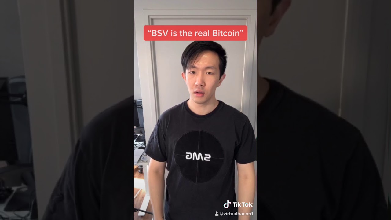 when they tell you BSV is the real Bitcoin
