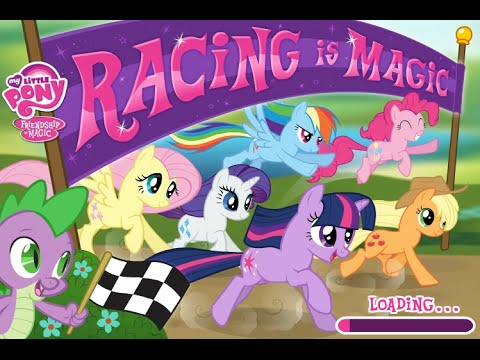 my little pony hasbro games racing is magic