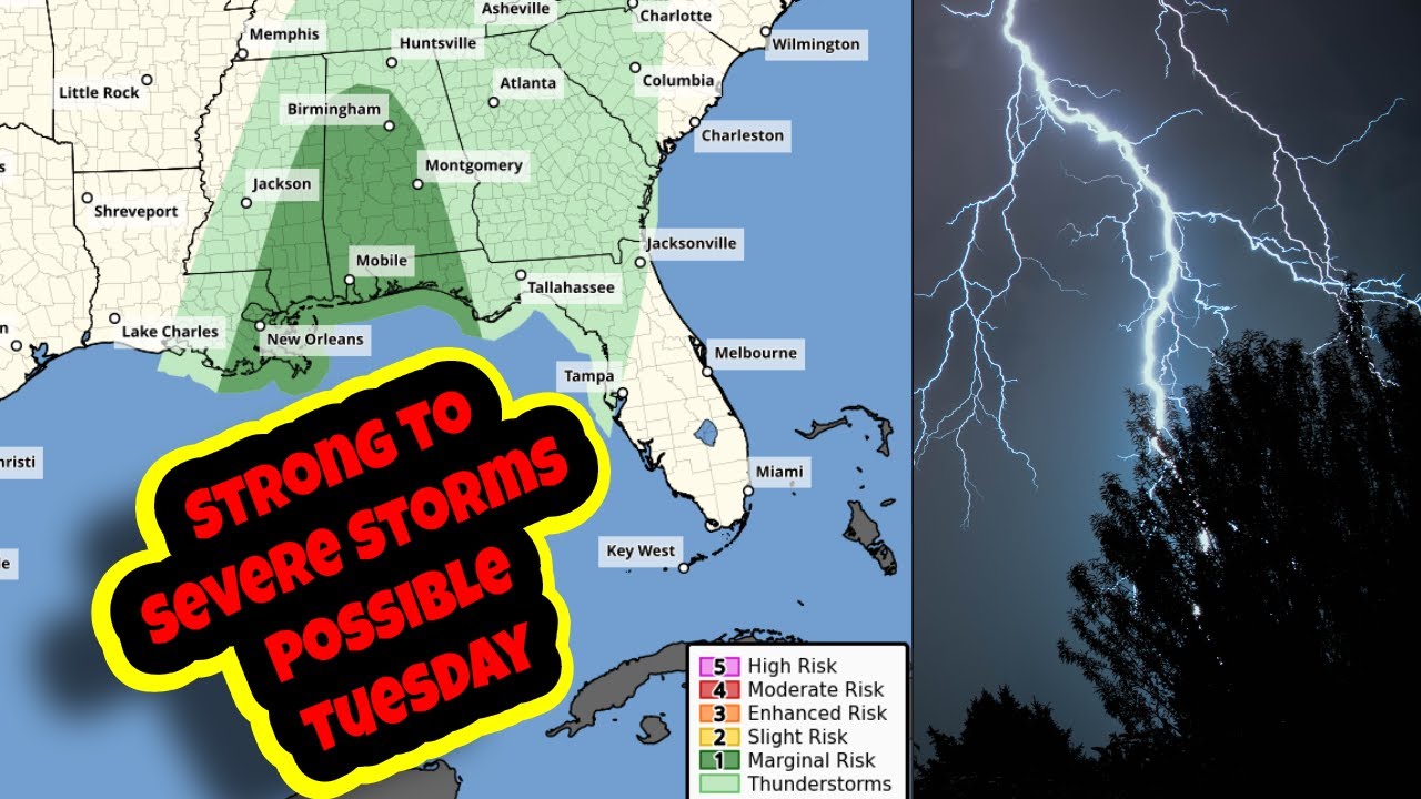 HEADS UP! Heavy Rain and Strong to Severe Storms Tomorrow! - YouTube