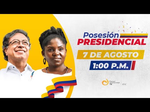 🔴📽️ #EnVivo | En Vivo Posesión presidencial Gustavo Petro hoy