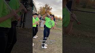 POV heading to hitting practice be like #relate #green #funny