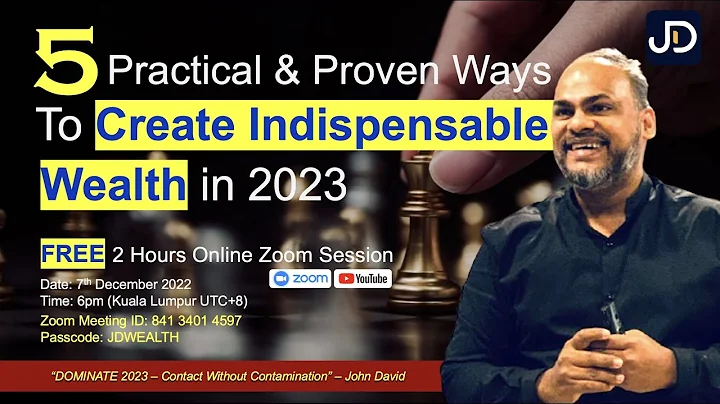 5 Practical & Proven Ways To Create Indispensable Wealth in 2023 - DOMINATE NOW!