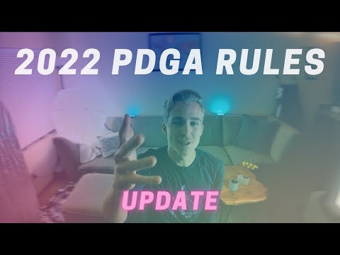 2022 PDGA Rules Update | The 7 things YOU need to know as a PLAYER