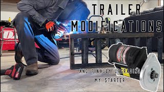 Starter upgrade and FINALLY fixing an issue with my trailer!