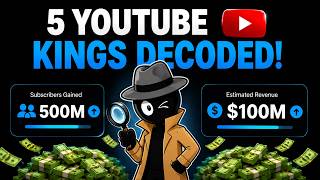 How America's Top 5 Youtubers Cracked the Algorithm (Case Files Decoded)