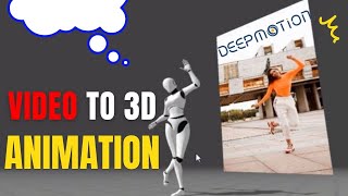 Generate 3D Animations From Video Animate 3D Ai Motion Capture Deepmotion Ai Mocap Tutorial