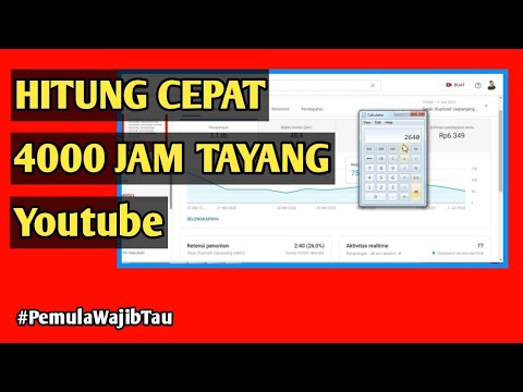 Video: Cara Menghitung Dalam Hitungan Menit