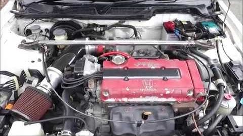 JDM Honda Integra Type R B18C Engine Start Up Idle & Rev