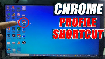 how to create chrome profile shortcut on desktop?